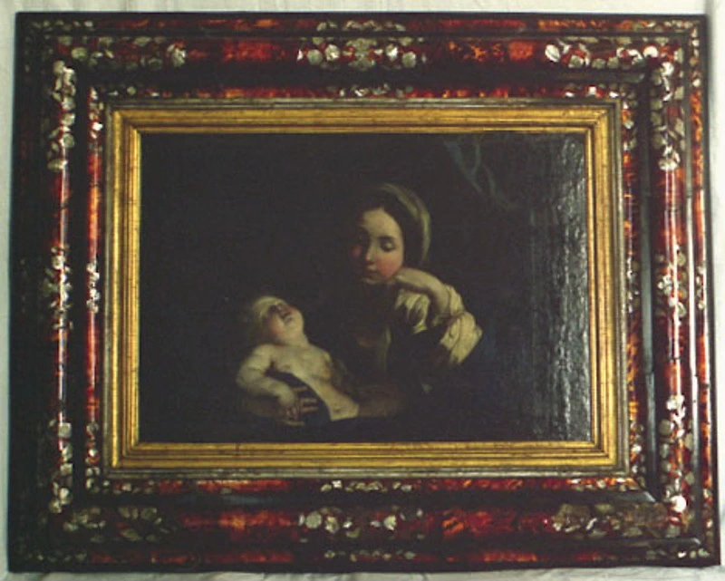 164-Maria con Gesù Bambino-attribuito 